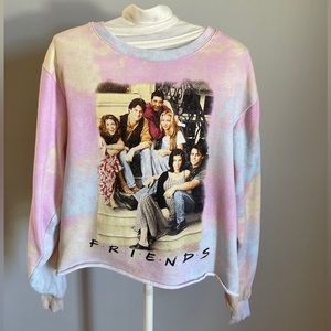 Friends tv show sweatshirt multicolor